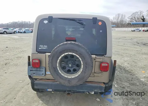 2003 Jeep Wrangler / Tj Sahara z USA, uszkodzony, nr VIN 1J4FA59S43P304642